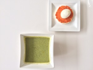In een half uur staat  deze bijzonder lekkere broccoli-courgette soep op tafel! 