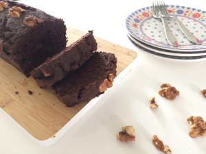 chocoladecake met courgette