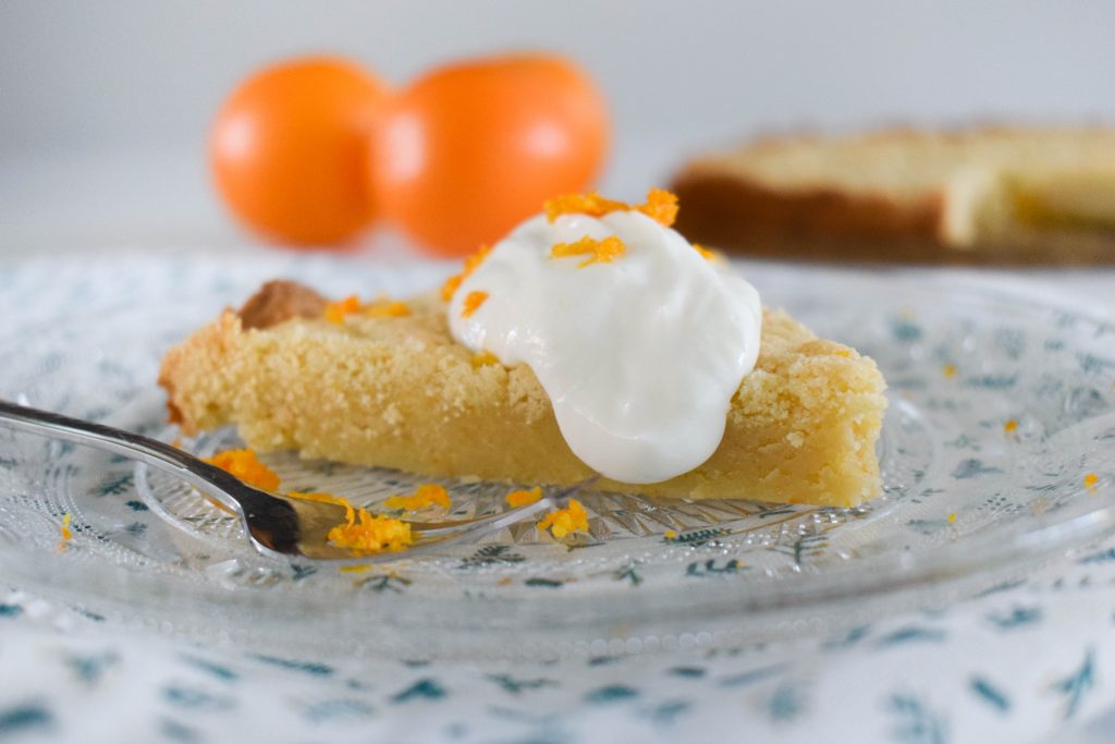 Boterkoek met sinaasappel