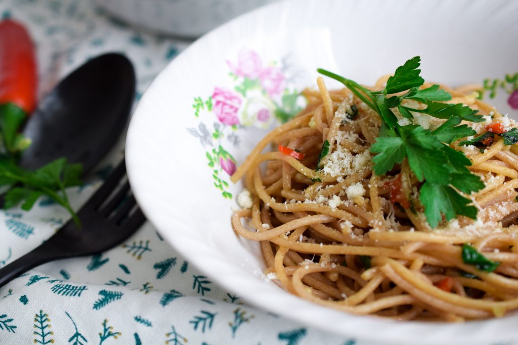 Spaghetti aglio olio