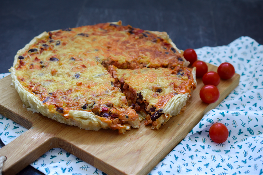 chili con carne quiche