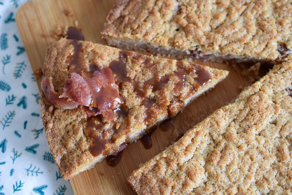 boterkoek met bacon